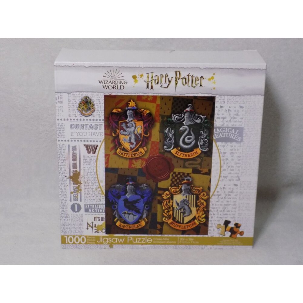 Harry Potter House Crests Puzzle - 1000 Pieces